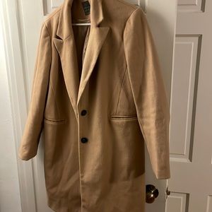 Size 12 primark beige peacoat